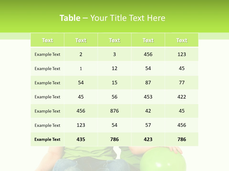 Spielt Freisteller Herumalbern PowerPoint Template