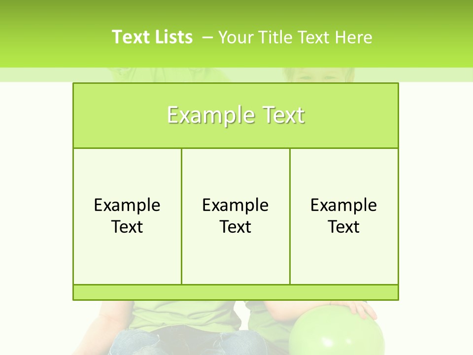 Spielt Freisteller Herumalbern PowerPoint Template