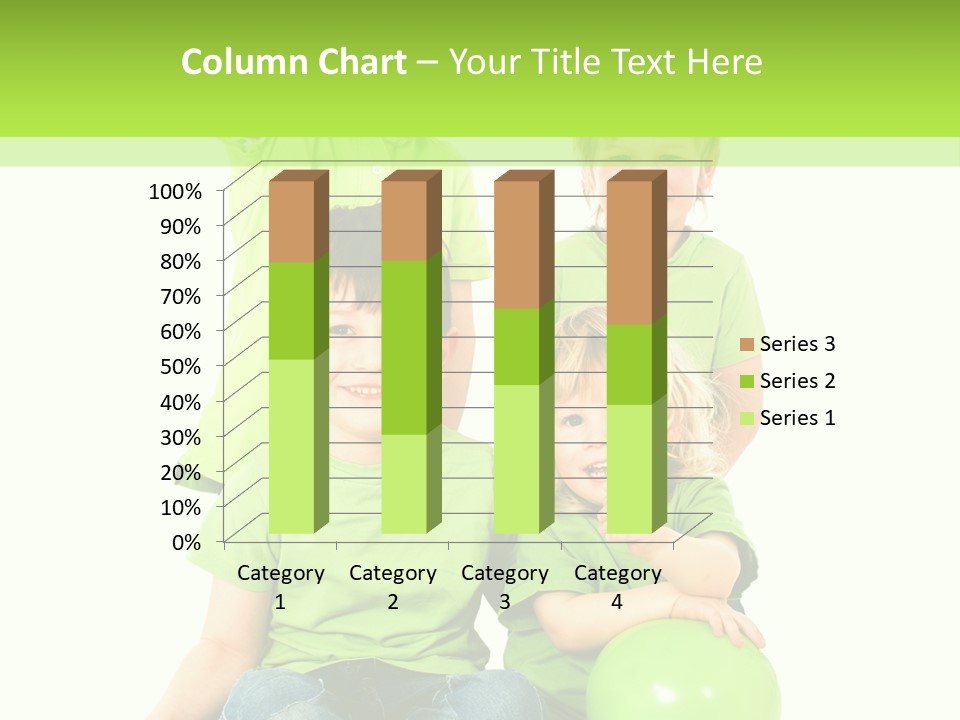 Spielt Freisteller Herumalbern PowerPoint Template