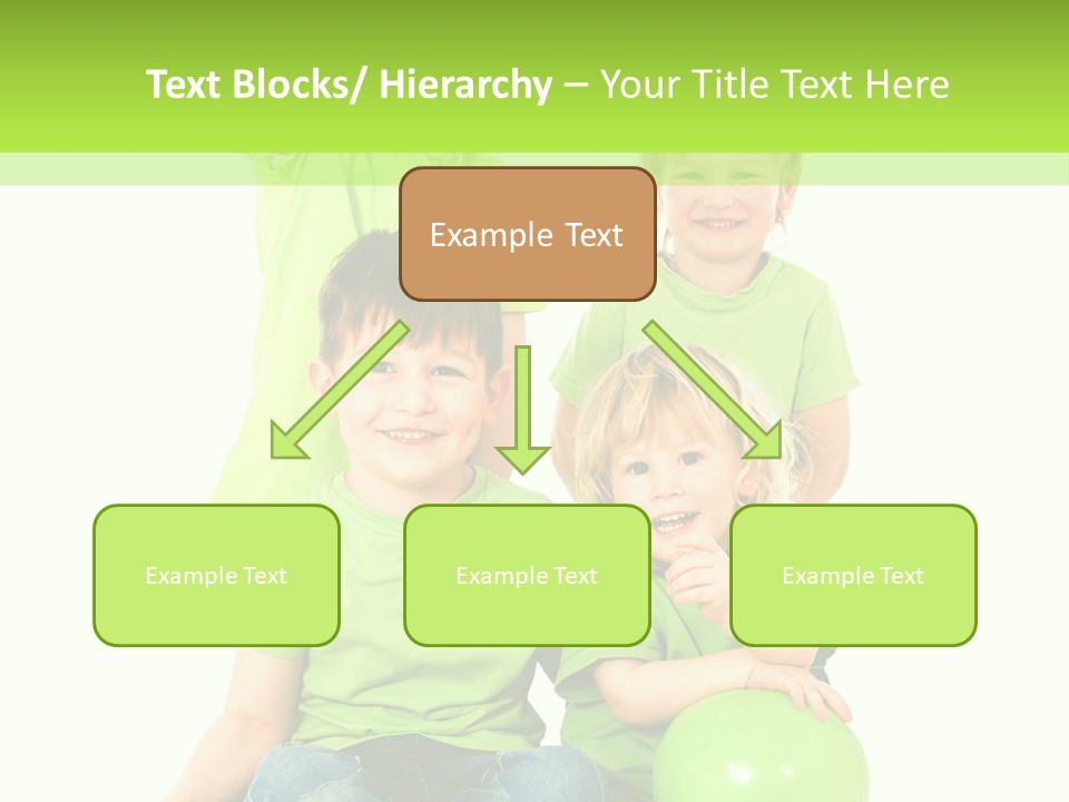 Spielt Freisteller Herumalbern PowerPoint Template