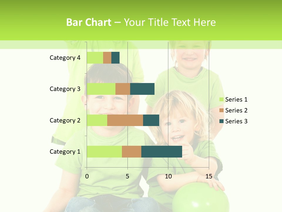 Spielt Freisteller Herumalbern PowerPoint Template
