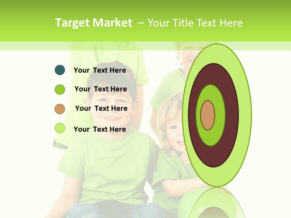 Spielt Freisteller Herumalbern PowerPoint Template