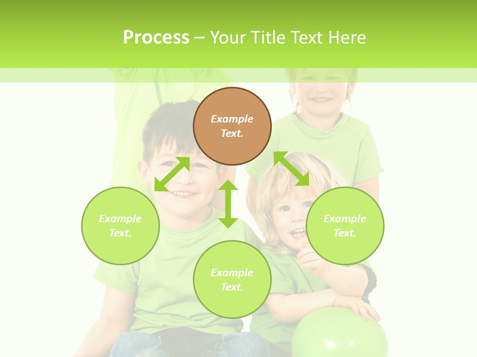 Spielt Freisteller Herumalbern PowerPoint Template