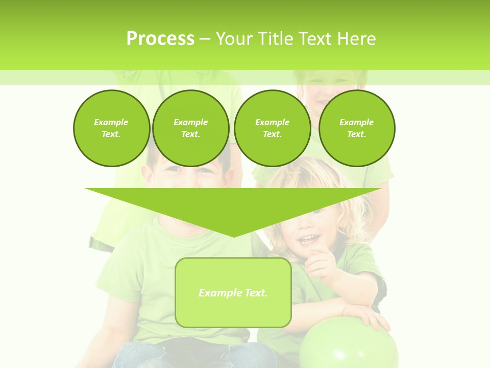 Spielt Freisteller Herumalbern PowerPoint Template