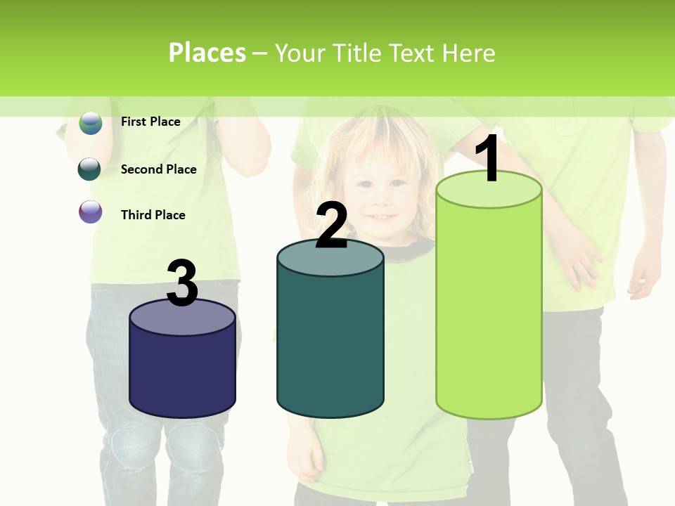 Kindheit Bunt Spielen PowerPoint Template