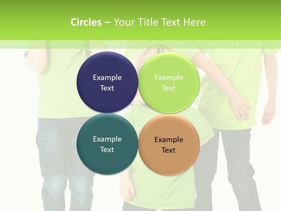 Kindheit Bunt Spielen PowerPoint Template