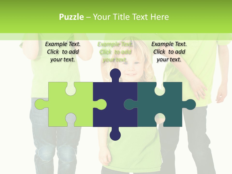 Kindheit Bunt Spielen PowerPoint Template