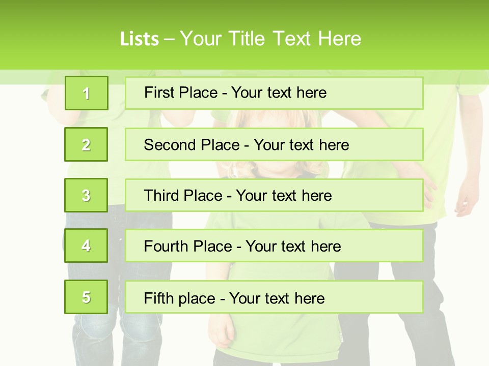 Kindheit Bunt Spielen PowerPoint Template