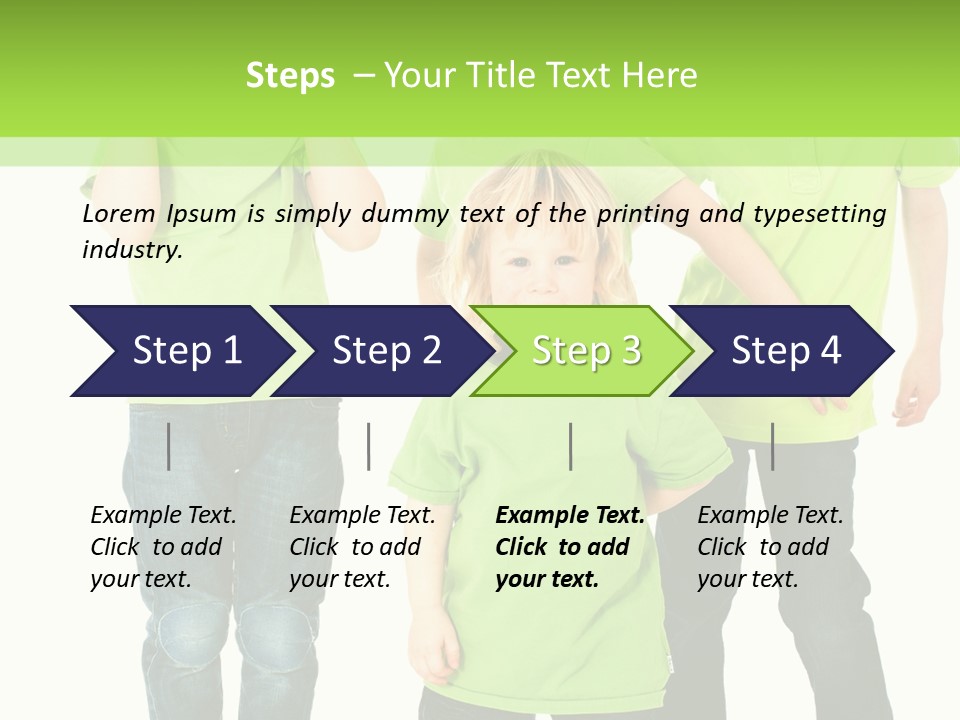Kindheit Bunt Spielen PowerPoint Template