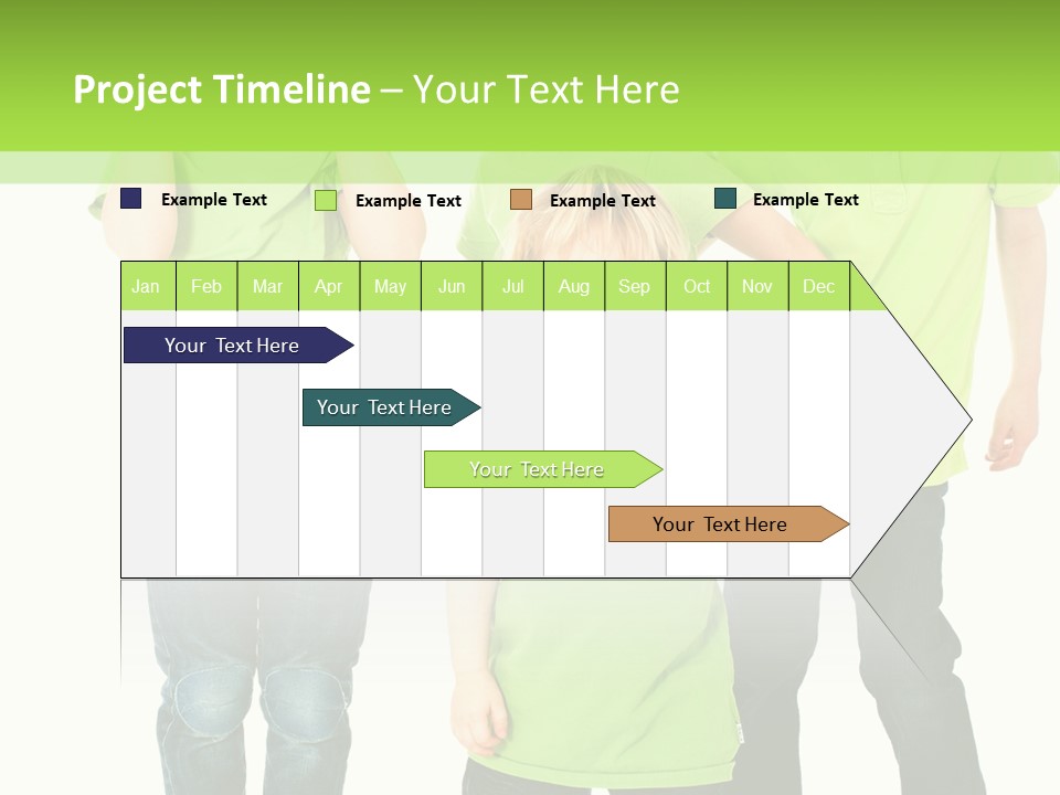 Kindheit Bunt Spielen PowerPoint Template