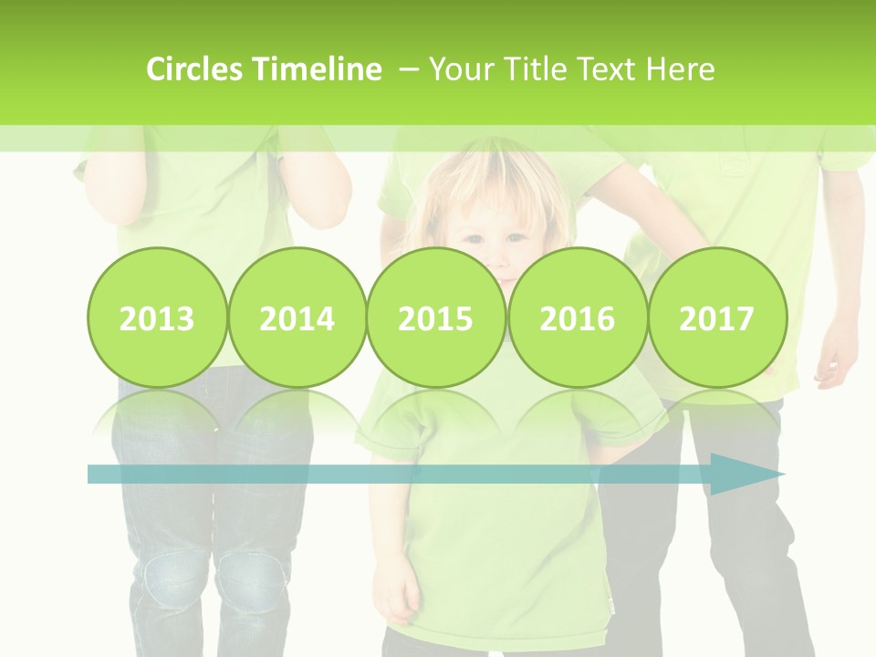 Kindheit Bunt Spielen PowerPoint Template