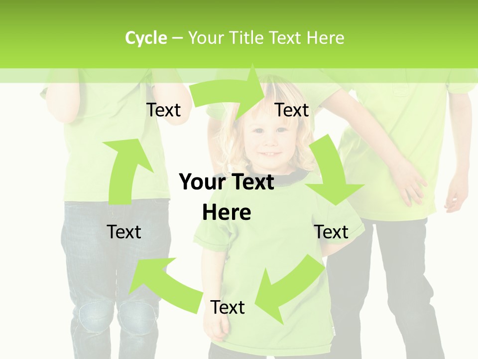 Kindheit Bunt Spielen PowerPoint Template