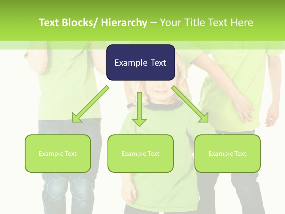 Kindheit Bunt Spielen PowerPoint Template