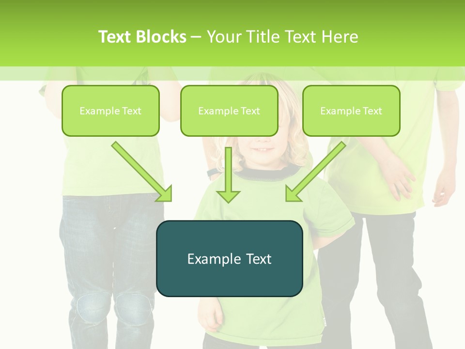 Kindheit Bunt Spielen PowerPoint Template