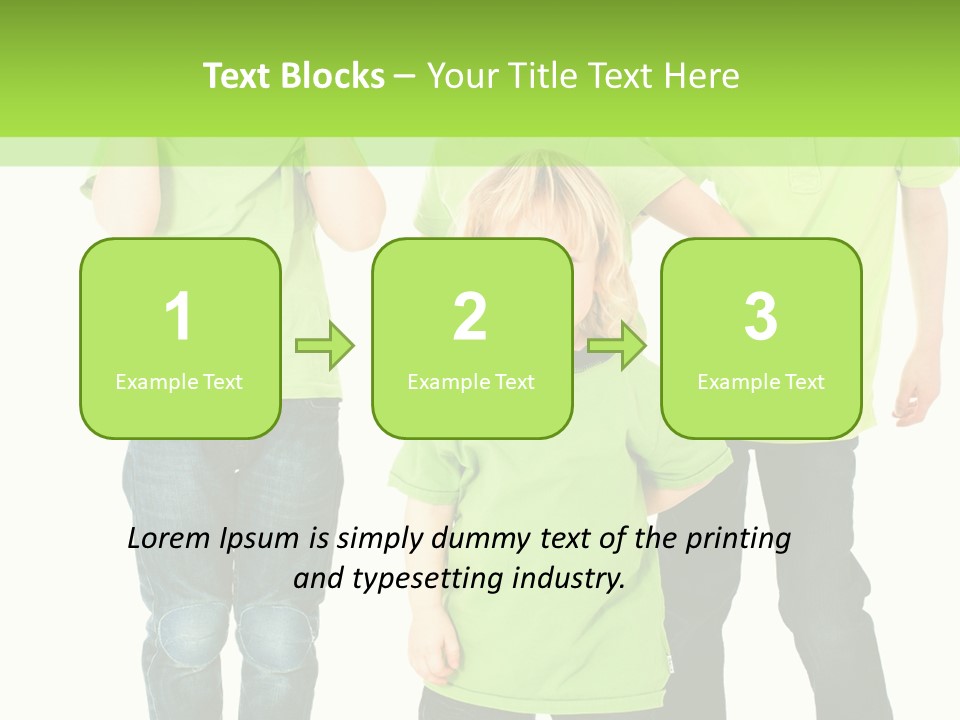 Kindheit Bunt Spielen PowerPoint Template