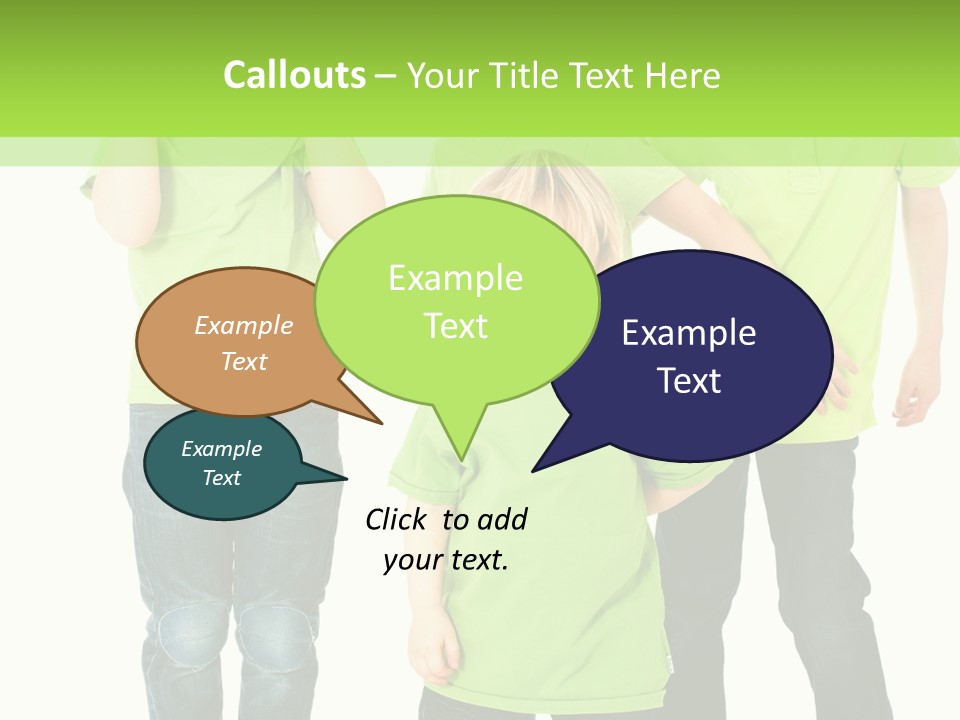 Kindheit Bunt Spielen PowerPoint Template