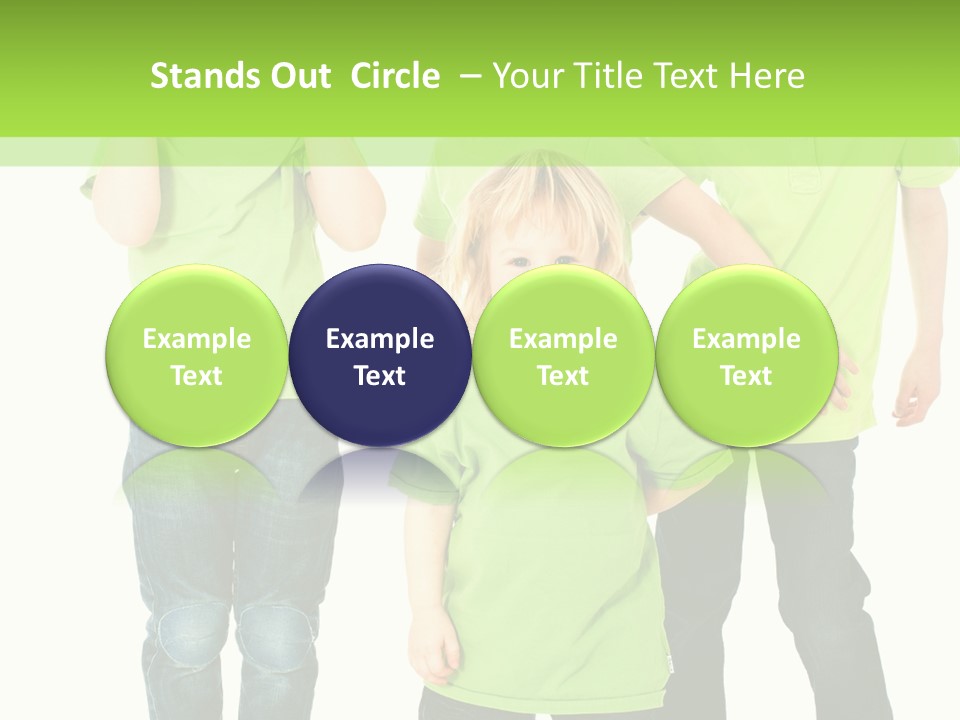 Kindheit Bunt Spielen PowerPoint Template