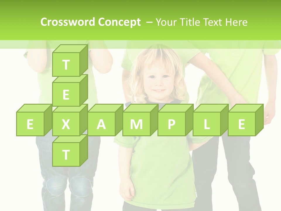 Kindheit Bunt Spielen PowerPoint Template