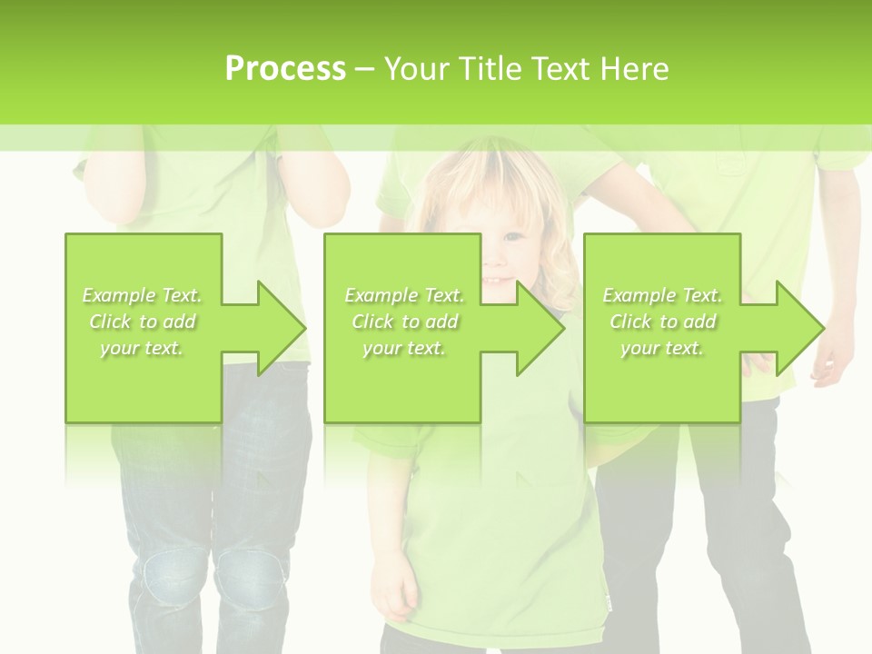 Kindheit Bunt Spielen PowerPoint Template
