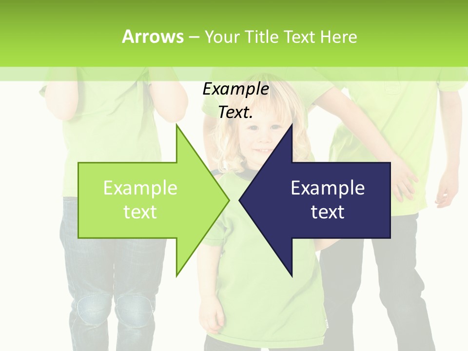 Kindheit Bunt Spielen PowerPoint Template
