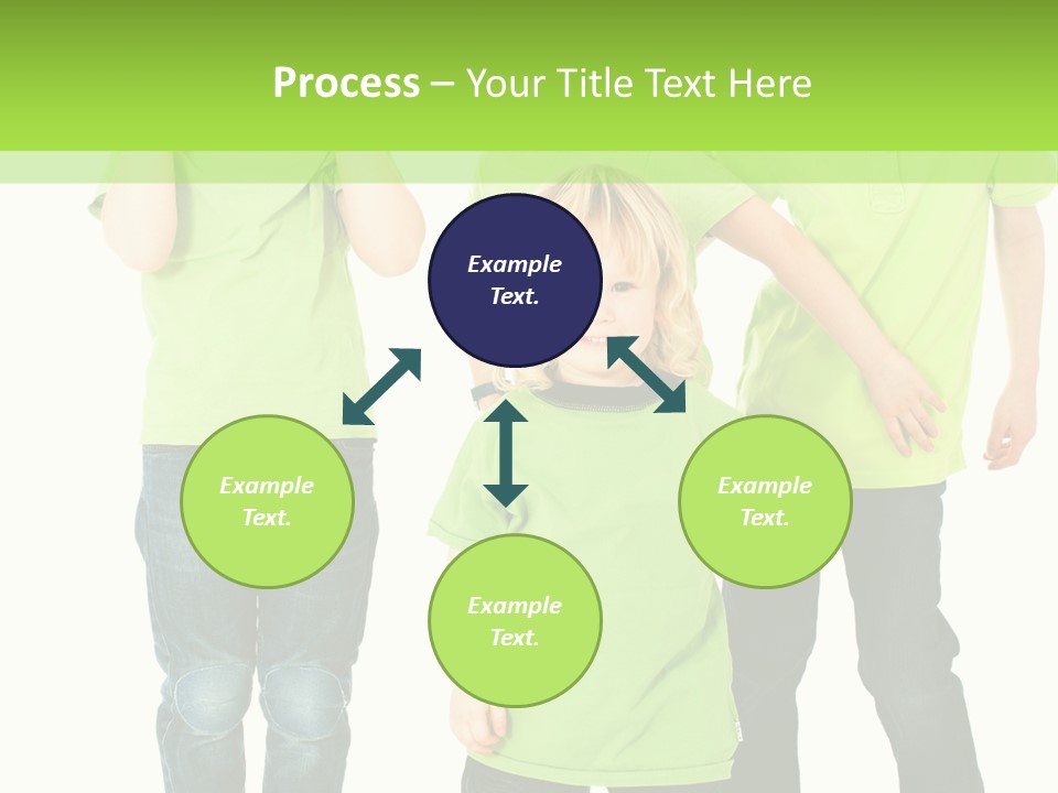 Kindheit Bunt Spielen PowerPoint Template