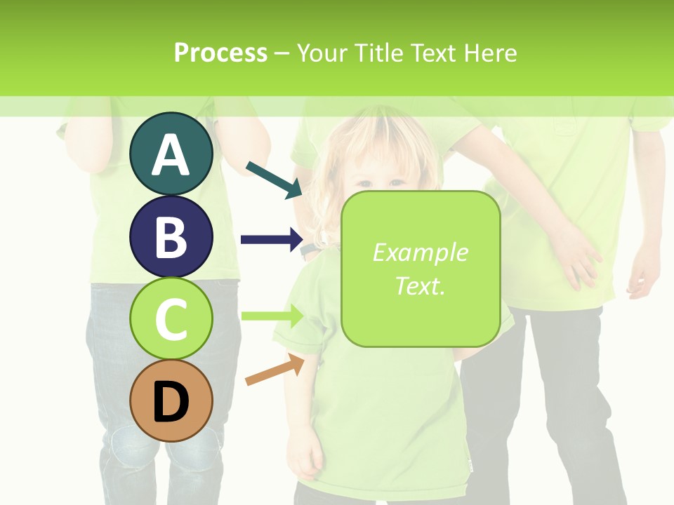 Kindheit Bunt Spielen PowerPoint Template