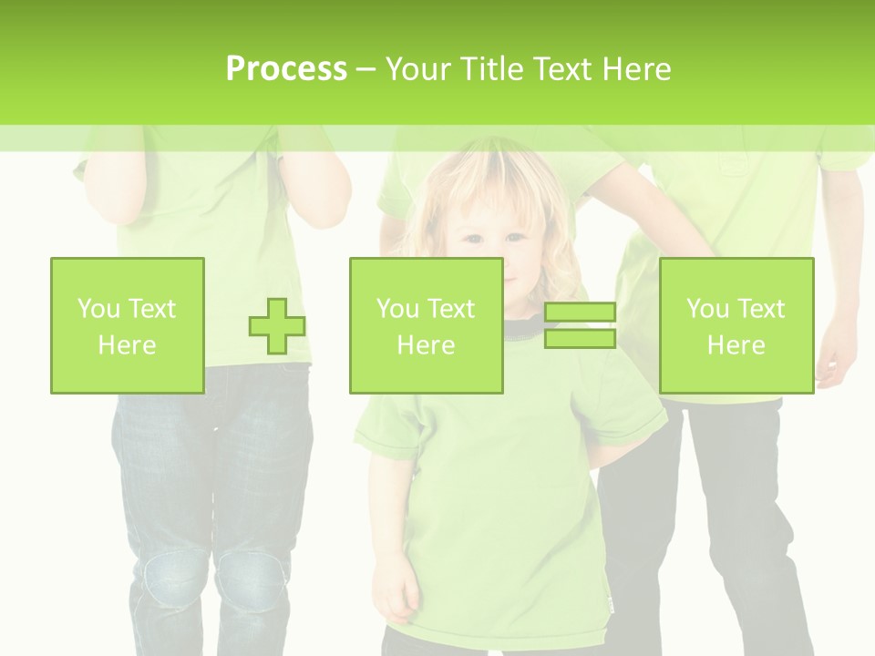 Kindheit Bunt Spielen PowerPoint Template