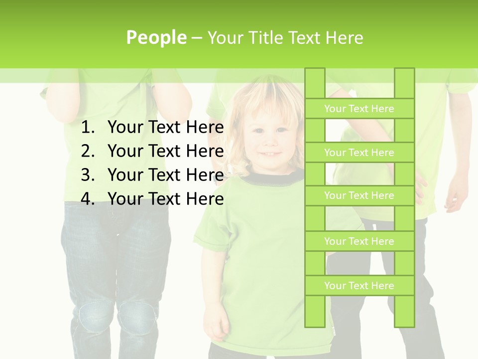 Kindheit Bunt Spielen PowerPoint Template