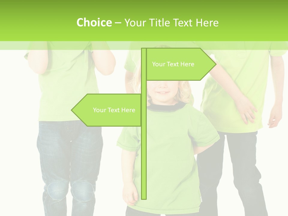 Kindheit Bunt Spielen PowerPoint Template