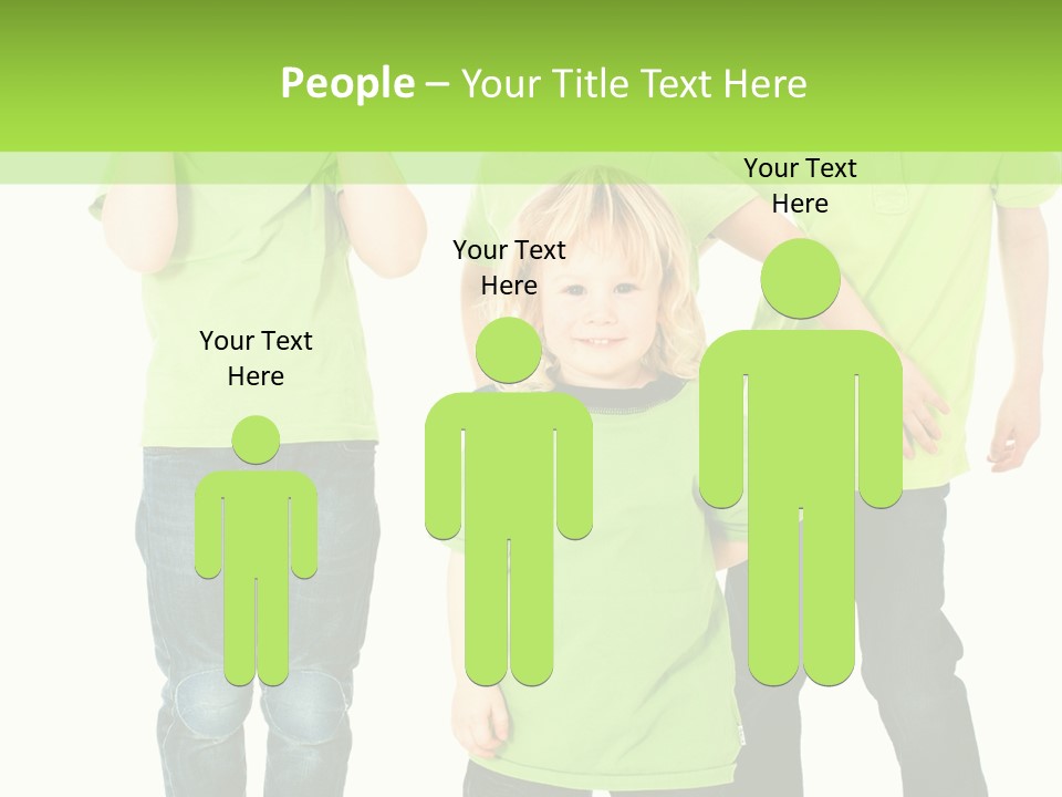 Kindheit Bunt Spielen PowerPoint Template