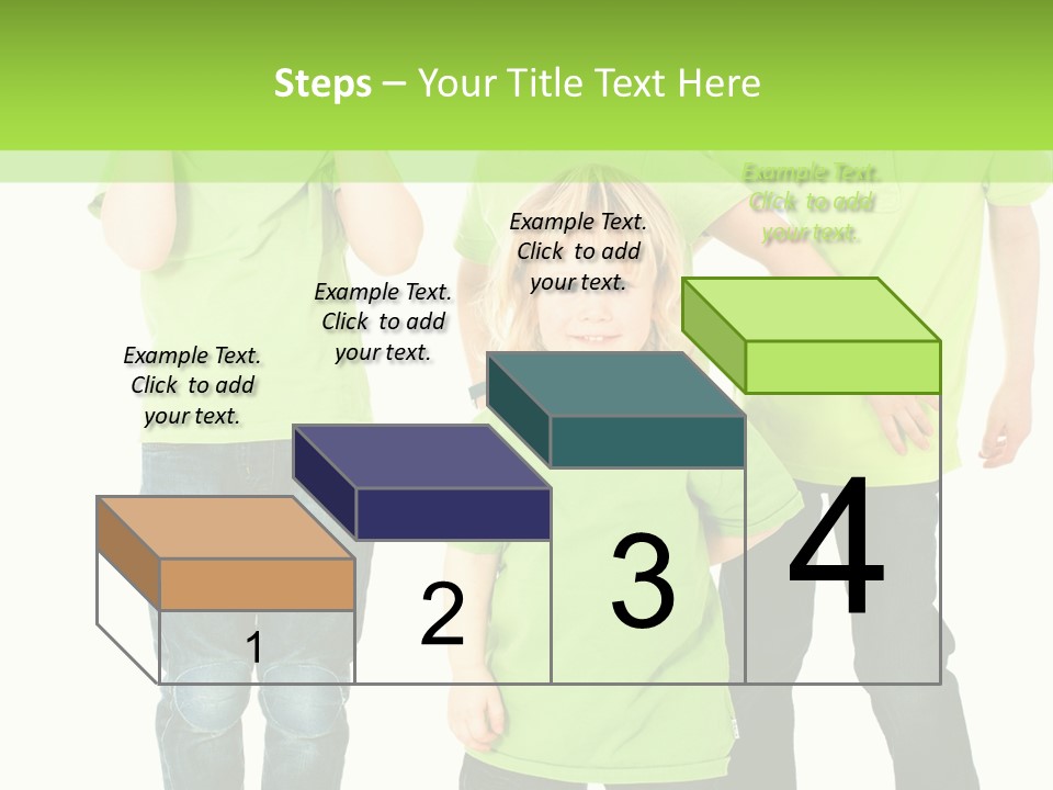 Kindheit Bunt Spielen PowerPoint Template