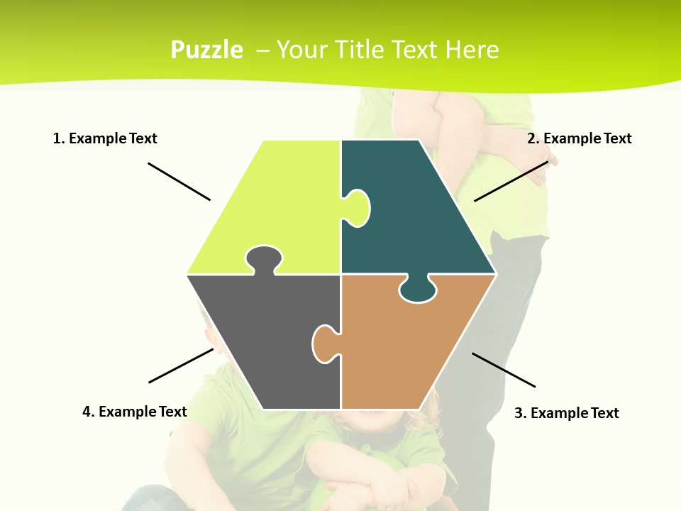 Kinder Bewegung Freuen PowerPoint Template