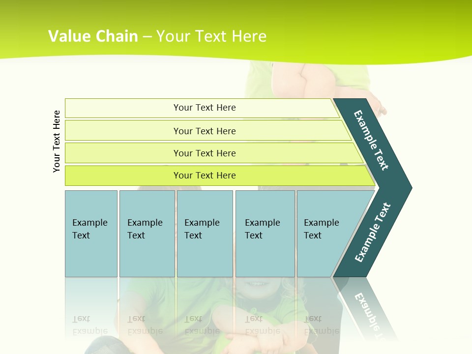 Kinder Bewegung Freuen PowerPoint Template