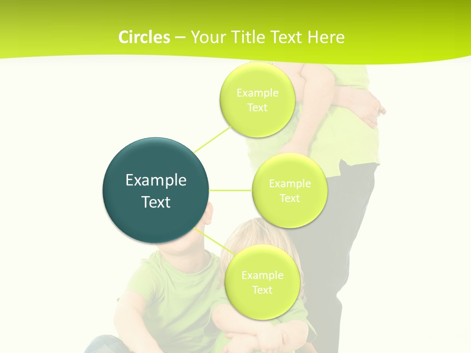 Kinder Bewegung Freuen PowerPoint Template