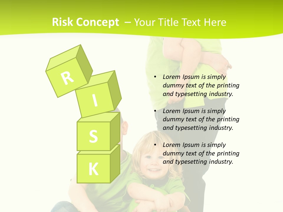 Kinder Bewegung Freuen PowerPoint Template