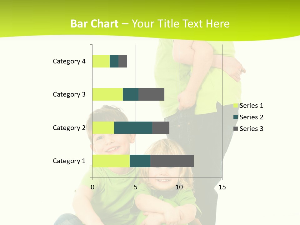 Kinder Bewegung Freuen PowerPoint Template