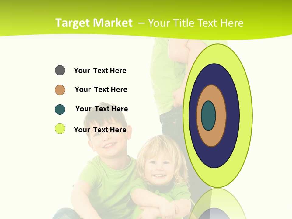 Kinder Bewegung Freuen PowerPoint Template