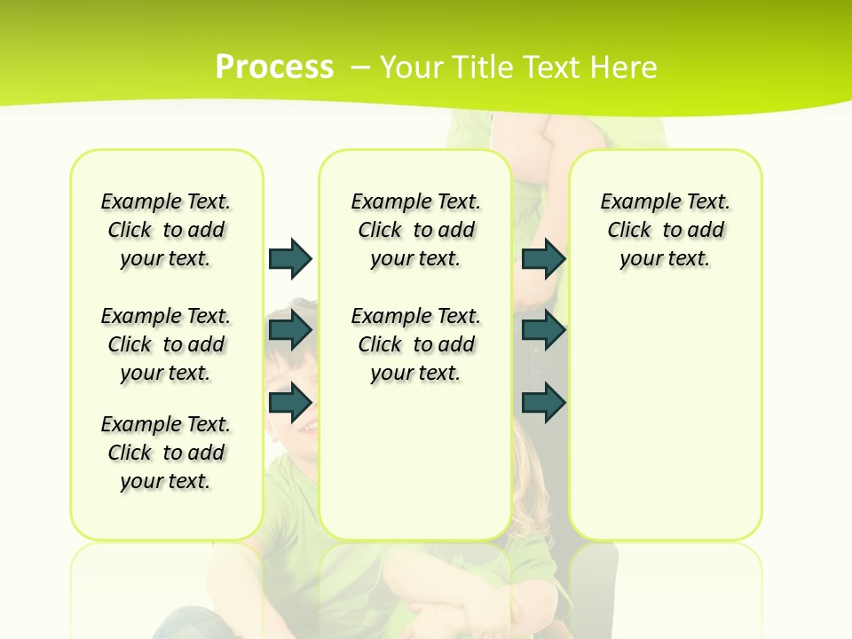 Kinder Bewegung Freuen PowerPoint Template
