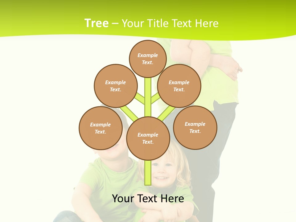 Kinder Bewegung Freuen PowerPoint Template