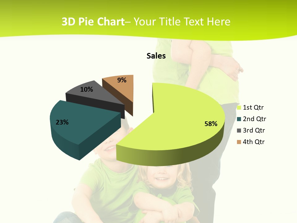 Kinder Bewegung Freuen PowerPoint Template