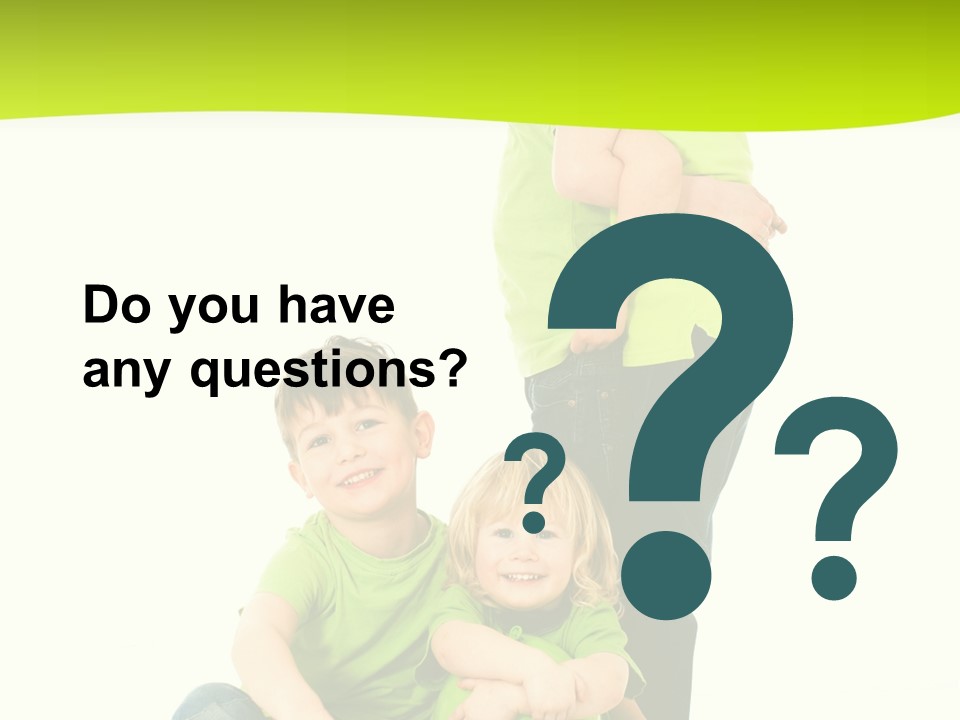 Kinder Bewegung Freuen PowerPoint Template