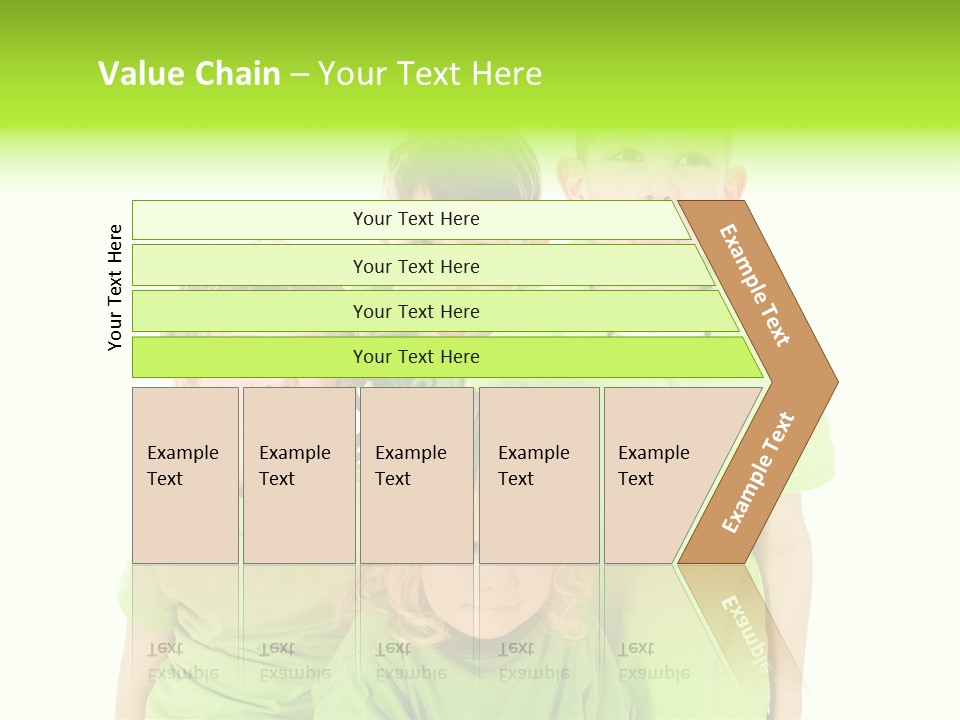 Kind Grimassen Freuen PowerPoint Template