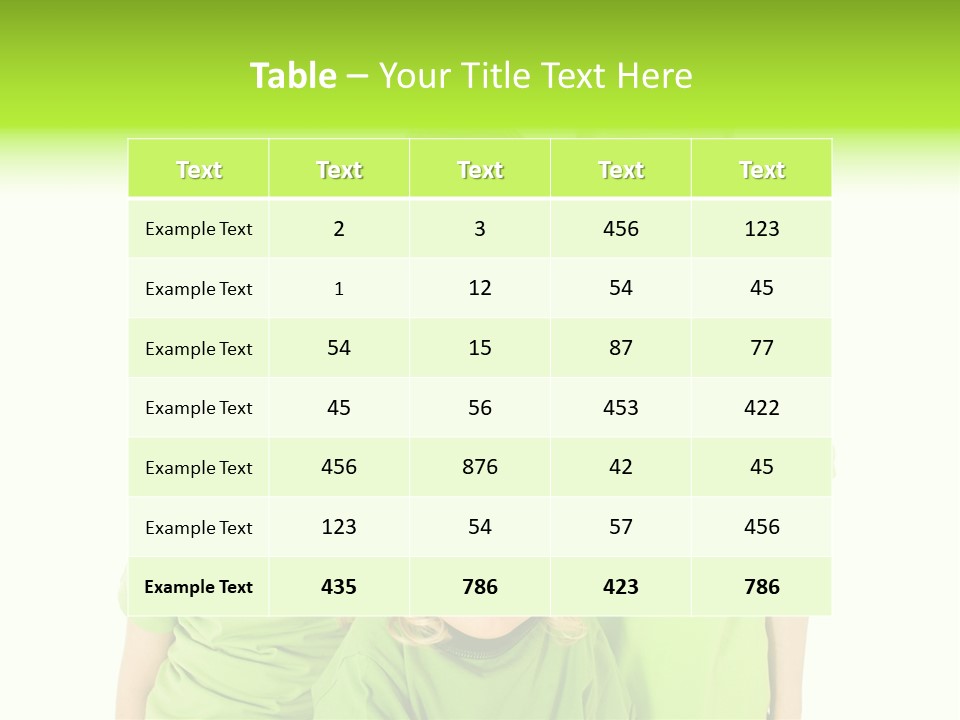 Kind Grimassen Freuen PowerPoint Template