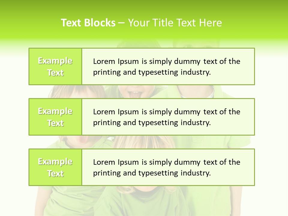 Kind Grimassen Freuen PowerPoint Template