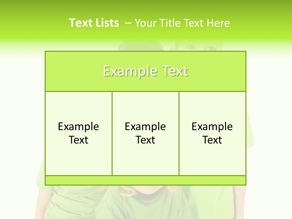 Kind Grimassen Freuen PowerPoint Template