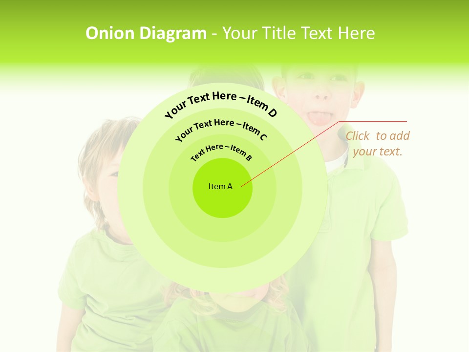 Kind Grimassen Freuen PowerPoint Template