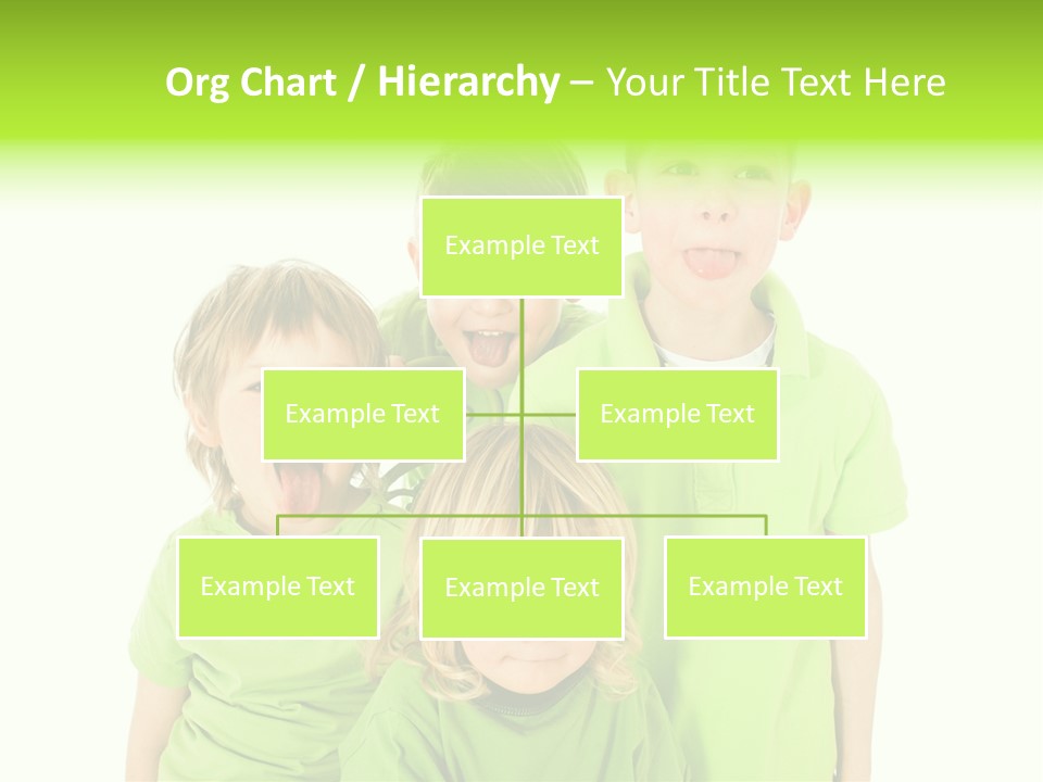 Kind Grimassen Freuen PowerPoint Template