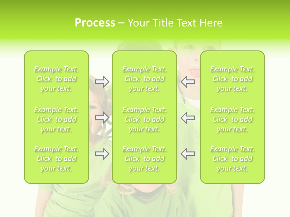 Kind Grimassen Freuen PowerPoint Template