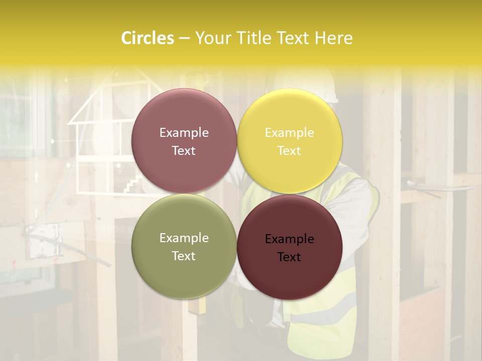 Caucasian Work Wear Hologram PowerPoint Template