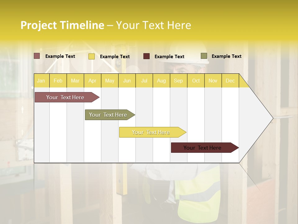 Caucasian Work Wear Hologram PowerPoint Template